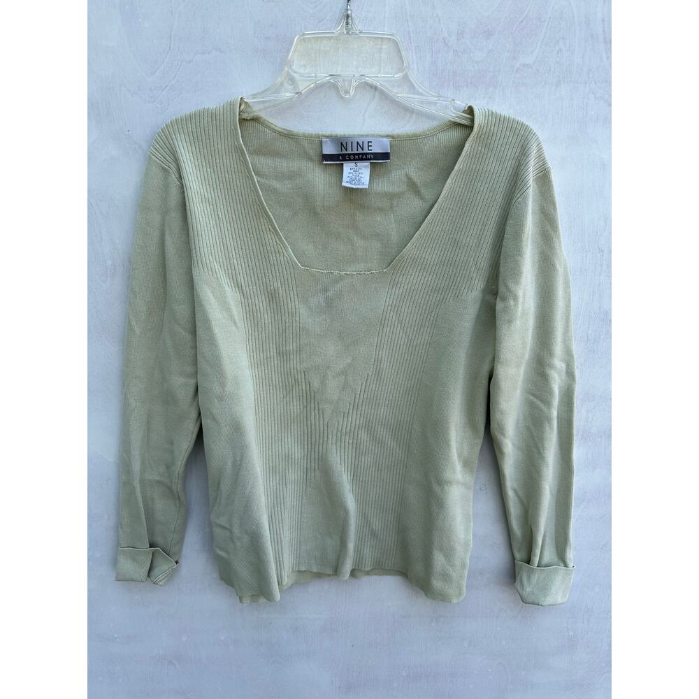 Nine & Company silk blend top